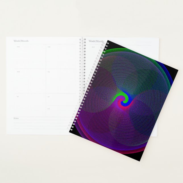 Colorful Fused Center Geometric Planner Planer (Anzeige)