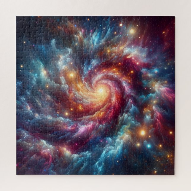 Colorful Galaxy Puzzle (Vertikal)