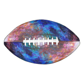 Colorful Galaxy Space Painting Cool    Football