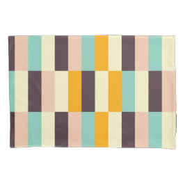 Colorful geometric pattern with vertical stripes  kissenbezug