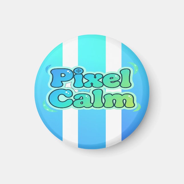 Colorful Geometric Spectrum Design Magnet (Vorne)