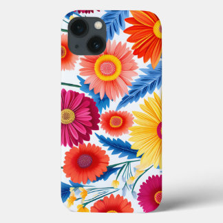Colorful Gerbera Daisies Floral Case-Mate iPhone Hülle