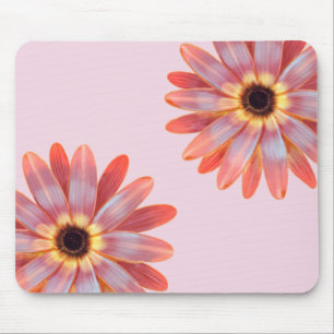 Colorful Gerbere Daisy Floral Mouse Pad Mousepad