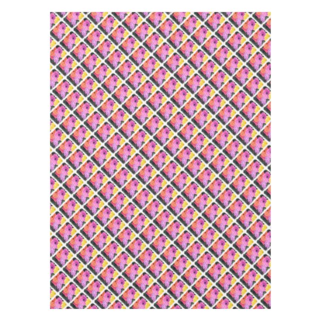 COLORFUL GERBERS TISCHDECKE (Vorderseite)