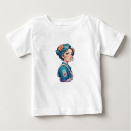 Colorful Girl Baby T-shirt