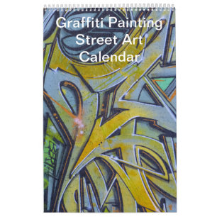 Colorful Graffiti Painting Street Art 2025 Kalender
