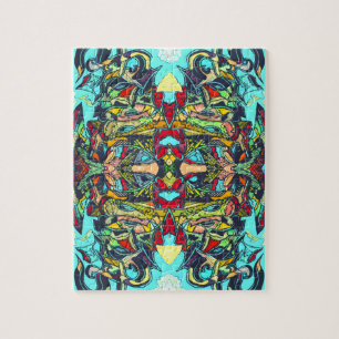 Colorful Graffiti Piece Puzzle