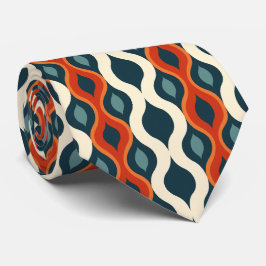 Colorful Groovy Retro Neck Tie Krawatte
