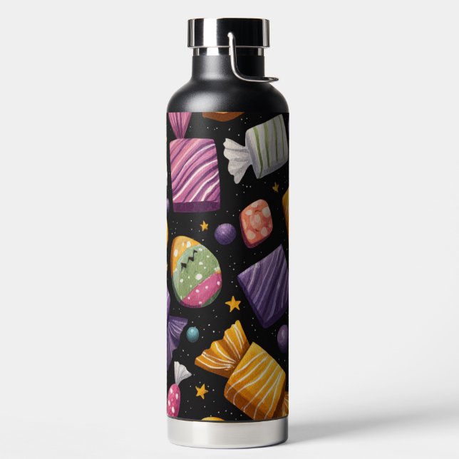 COLORFUL HALLOWEEN SWEETS AND CANDY TRINKFLASCHE (links)
