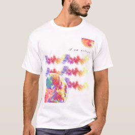 Colorful Holi Spritzer T - Shirt for Men