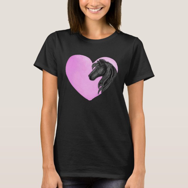 Colorful Horse T-Shirt (Vorderseite)