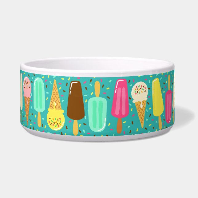 Colorful Ice Cream Pattern Summer  Napf (Vorderseite)
