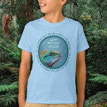 Colorful Iguana Birthday T-Shirt<br><div class="desc">Alles Gute zum Geburtstag,  junge Herpetologen! Dieser farbenfrohe Iguana Geburtstags-T - Shirt in Grün,  Blau und aquamarin wurde speziell für Leute geschaffen,  die Reptilien Liebe,  insbesondere Leguane. Machen Sie einen Spaziergang auf der wilden Seite!</div>