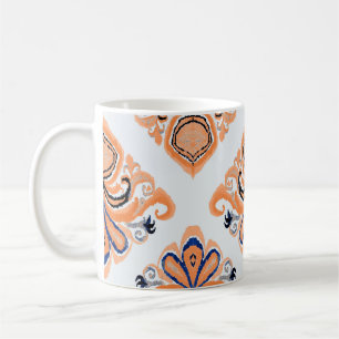 Colorful ikat pattern in vintage style. Elegant un Kaffeetasse