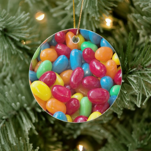 Colorful Jellybeans Keramikornament (Baum)