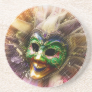 Colorful Jester Getränkeuntersetzer