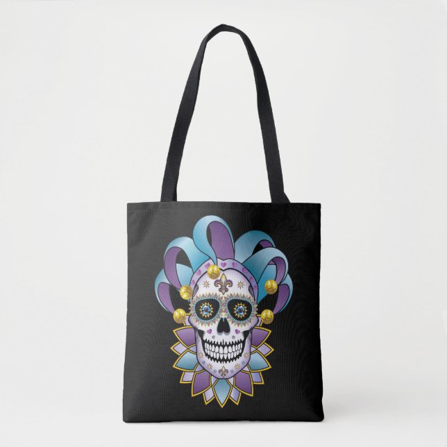Colorful Jester Skull (Vorderseite)