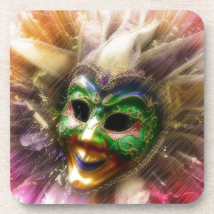 Colorful Jester Untersetzer