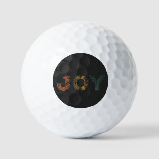 Colorful Joy Golfball