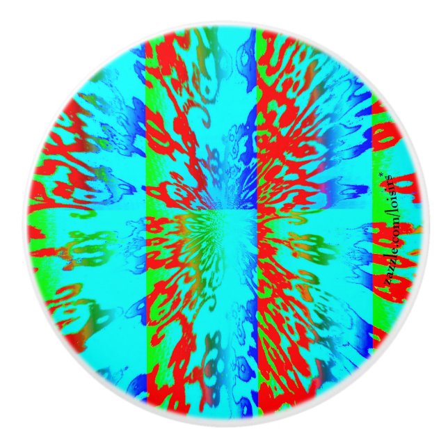 Colorful Keramikknauf (Vorderseite)