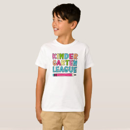 Colorful Kindergarten League - Erster Schultag T-Shirt