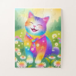 Colorful Kitty Kid's Jigsaw Puzzle