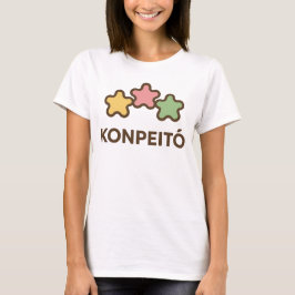 Colorful Konpeitō Candy Illustration T-Shirt