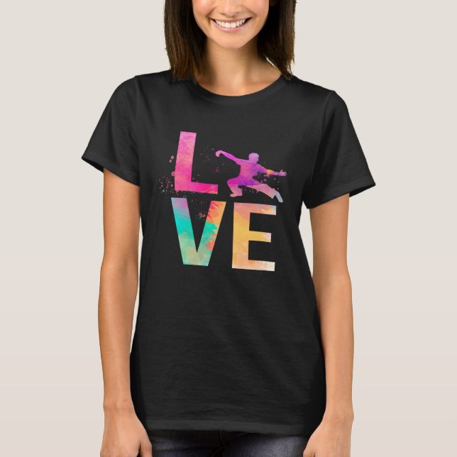 Colorful Kung Fu Mom  Kung Fu T-Shirt (Vorderseite)