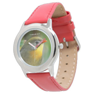 Colorful Leiothrix Pekin Robin Songbird Armbanduhr
