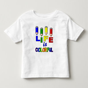Colorful Life T - Shirt für Kinder