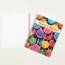 Colorful Lollipop candy Pattern