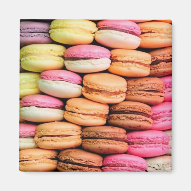 Colorful Macaroons Magnet (Vorne)
