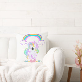 Colorful magic-themed pillow for children's or liv kissen