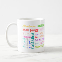 Colorful Mah Jongg Tasse