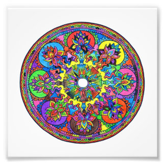 Colorful Mandala Fotodruck