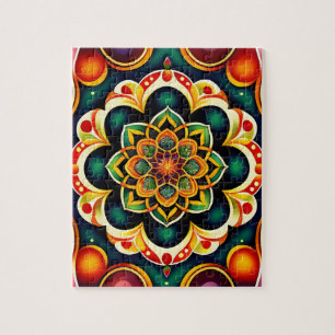 Colorful Mandala Puzzle