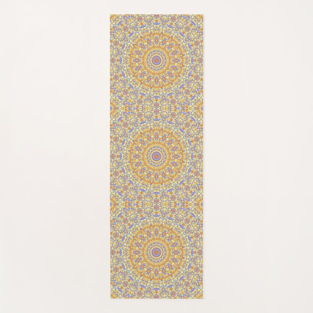 Colorful Mandala Yogamatte (Vorderseite)