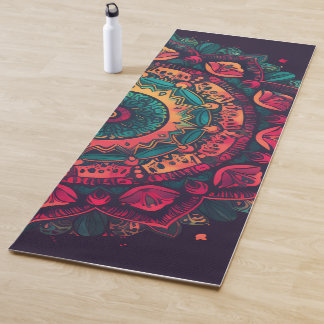 Colorful Mandala Yogamatte