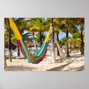 Colorful Maymock Cozumel Mexico Poster