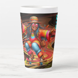 Colorful-Me Hippie Chic Alles, was Sie brauchen, u Milchtasse