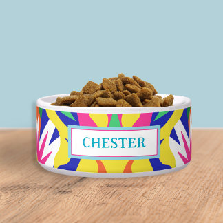Colorful Modern Ceramic Pet Bowl Napf