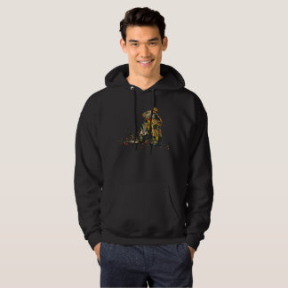 Colorful Motorcycle Dirt Bike Rider Hoodie