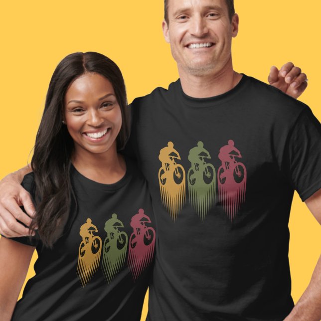 Colorful Mountainbike MTB Kleidung T-Shirt (Von Creator hochgeladen)