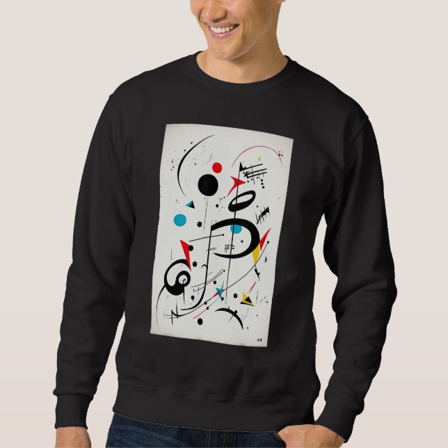 Colorful Music 1 Sweatshirt (Vorderseite)