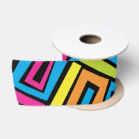 Colorful Neon Graffiti Street Art Pattern