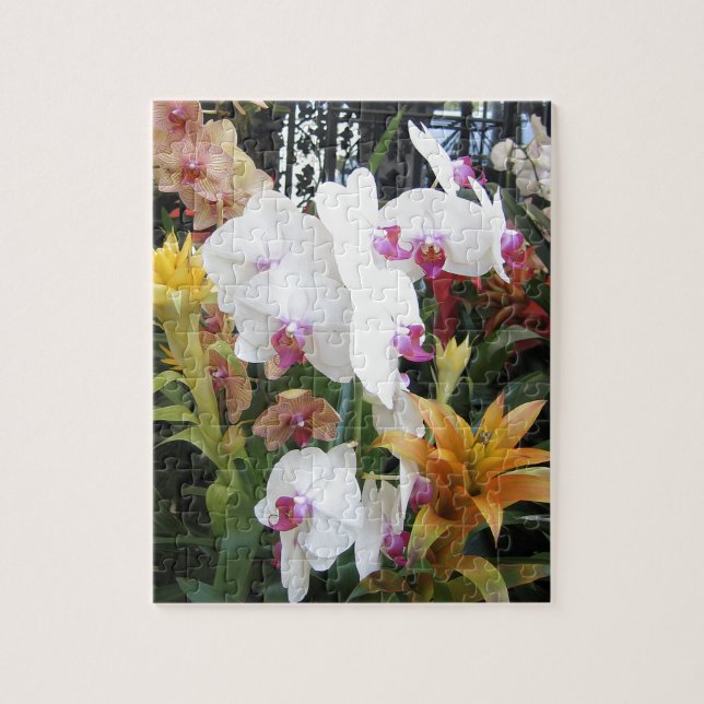 Colorful Orchids Puzzle (Vertikal)