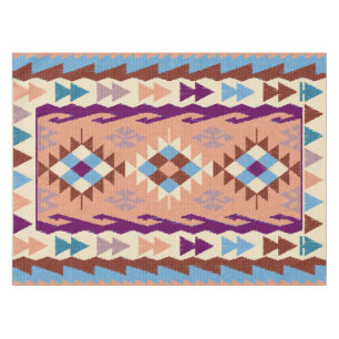 Colorful Oriental Kilim Rug Tischdecke