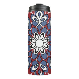 Colorful Paisley Boho Pattern Mug Design Thermosbecher