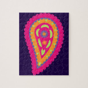 Colorful Paisley Puzzle