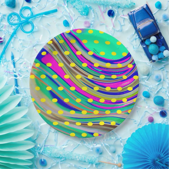 Colorful Pappteller (Party)